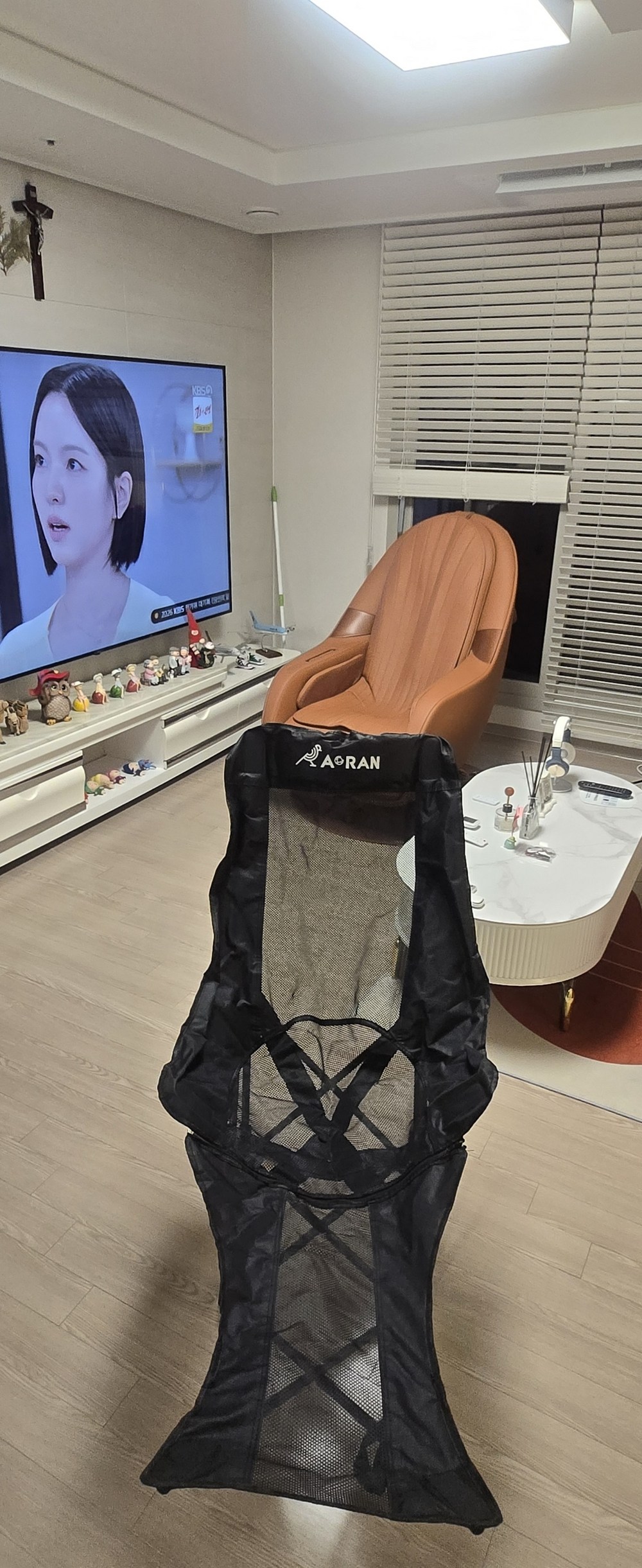 아오란 캠핑의자 접이식 각도조절 경량 무중력의자 구매 후기 이미지